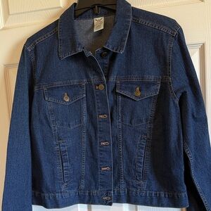 Faded Glory Dark Blue Denim Jacket